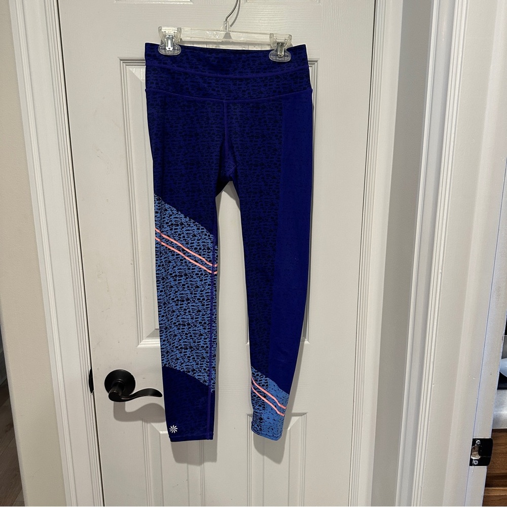 Athleta Asym Camo Sonar 7/8 Tights Leggings Size XS